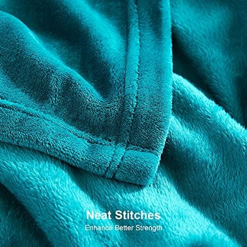 EHEYCIGA Flauschig weiche Kuscheldecke Grau 130x165 für Wohnzimmer und Sofa OEKO-TEX
| EHEYCIGA weiche warme Fleecedeck