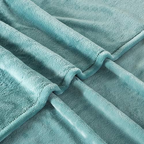 TASTHROW Weiche Fleecedecke für Wohnzimmer, Soft und Warm Tagesdecke, perfekt für Familie und Gäste (Rosa, 130x180cm)