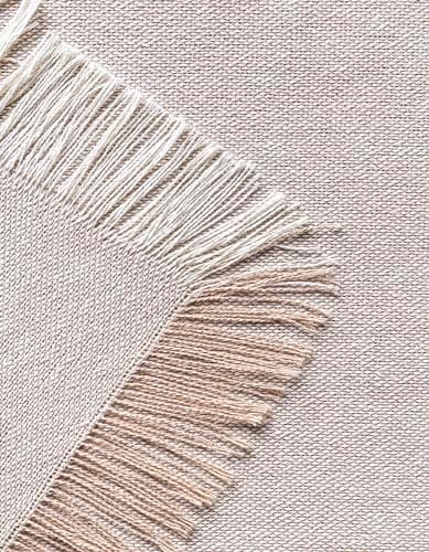 Todocama Mehrzweck-Tagesdecke - Überwurf für Bett und Sofa, cremefarben (125 x 180 cm) | Jarapas | Haushaltsgeräte | cre