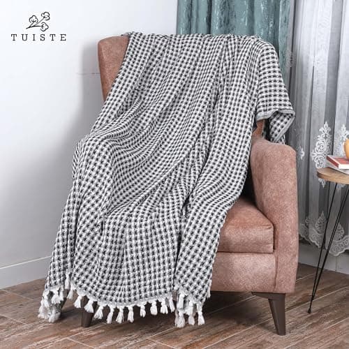 Premium Tagesdecke Einzelbett 150x200 Grau für Sofa und Bett