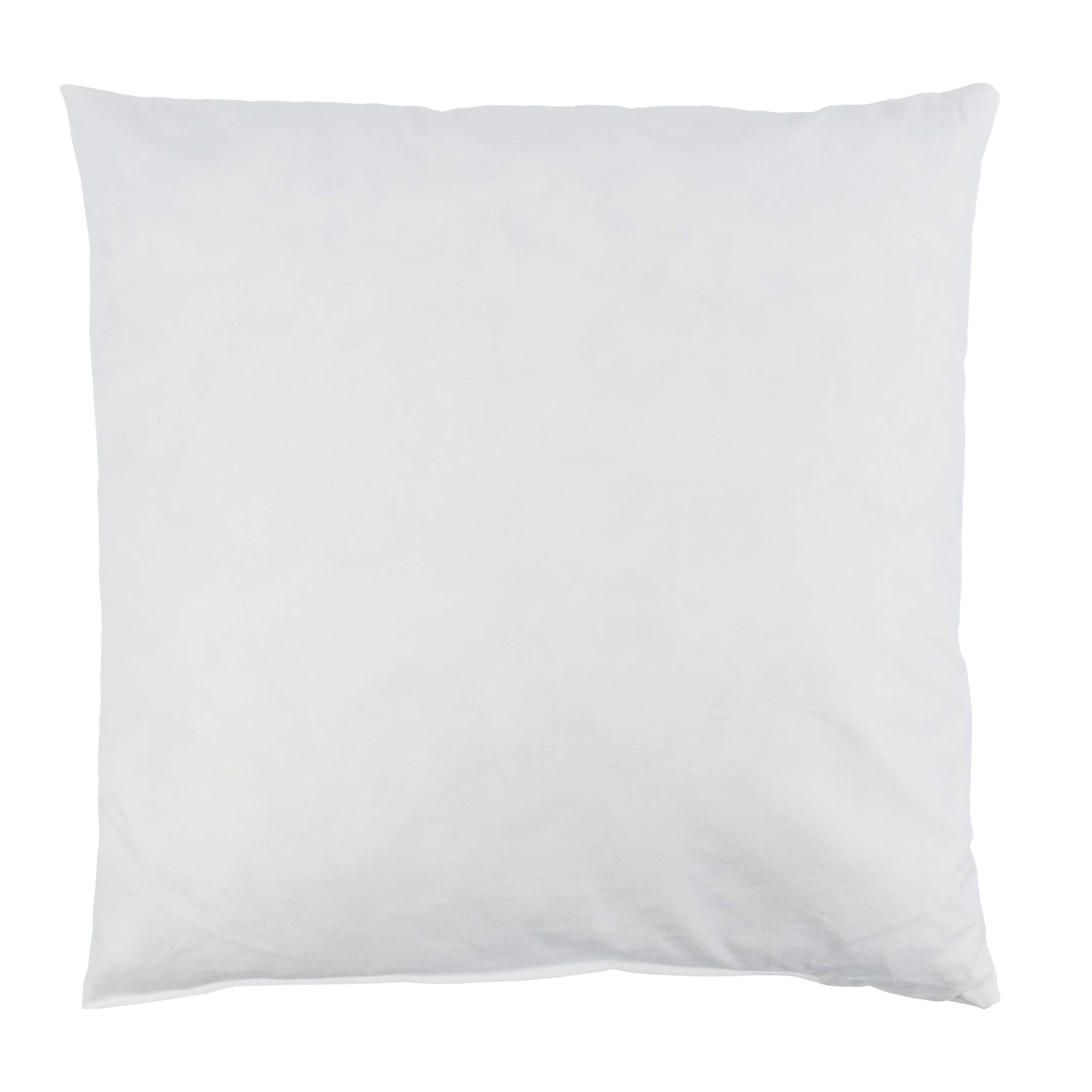 Traumschloss Kopfkissen Comfort 40x40cm - 100% Federn & feiner Baumwollbezug |(allergiefreundlich & waschbar) | Oeko-TEX