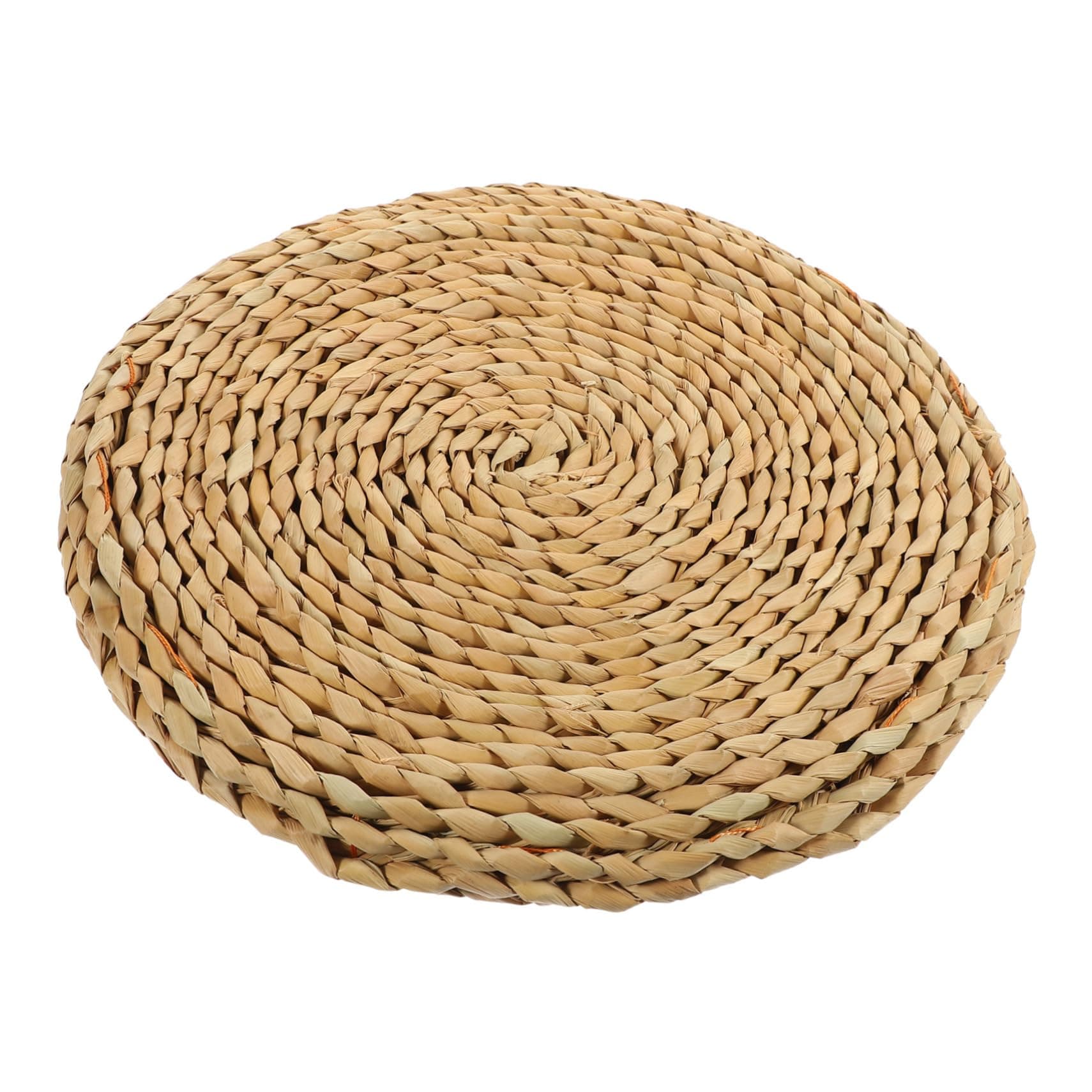 BESTOYARD Floor Pillow Handgewebtes Yoga-Sitzkissen Für Anfänger Rund Aus Stabilen Naturmaterialien Für Zuhause Und Yoga