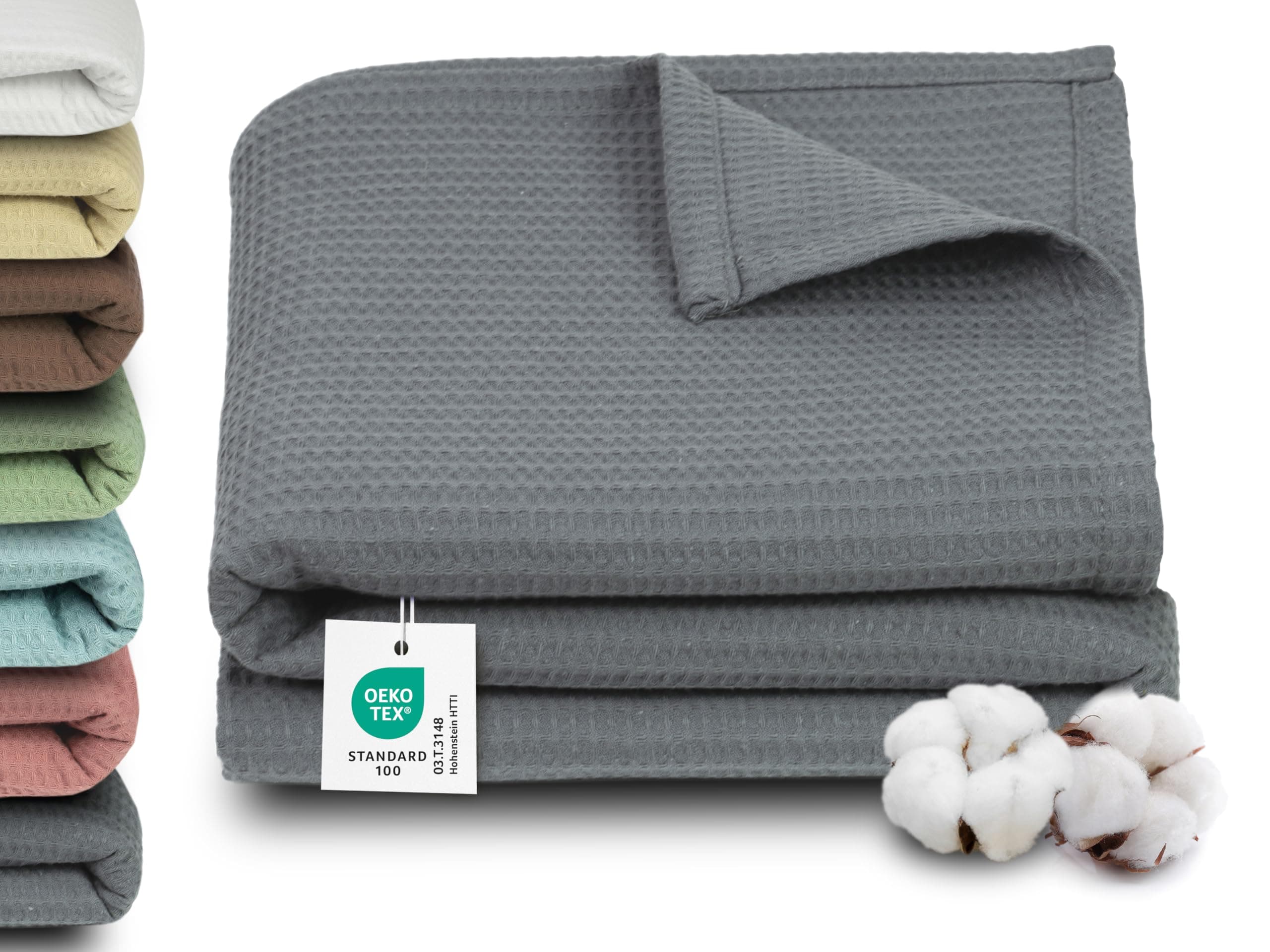 ZOLLNER Kuscheldecke in 150x200 cm - waschbar bis 60°C - Oeko Tex® zertifiziert OEKO-TEX STANDARD 100
ZOLLNER Kuscheldec
