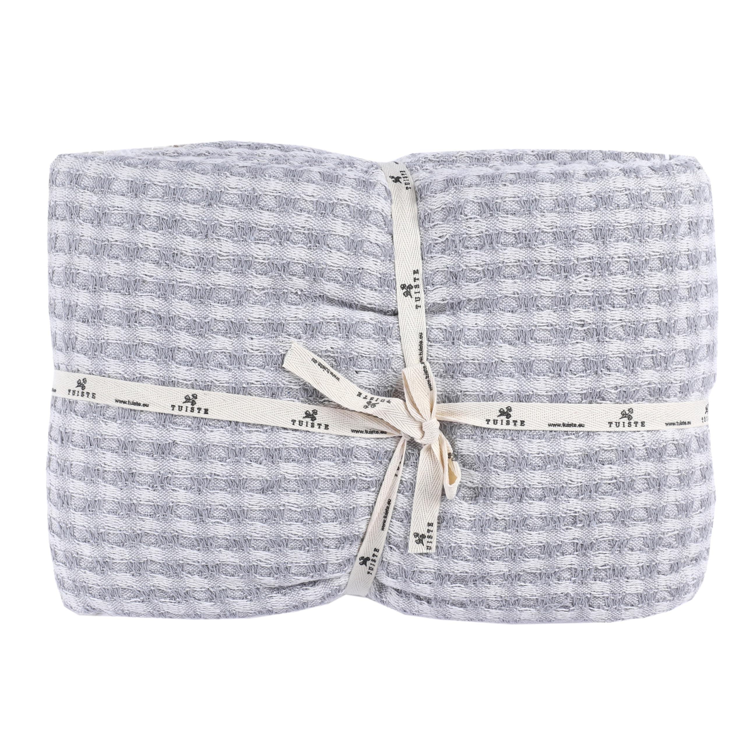 Premium Tagesdecke Einzelbett 150x200 Grau für Sofa und Bett